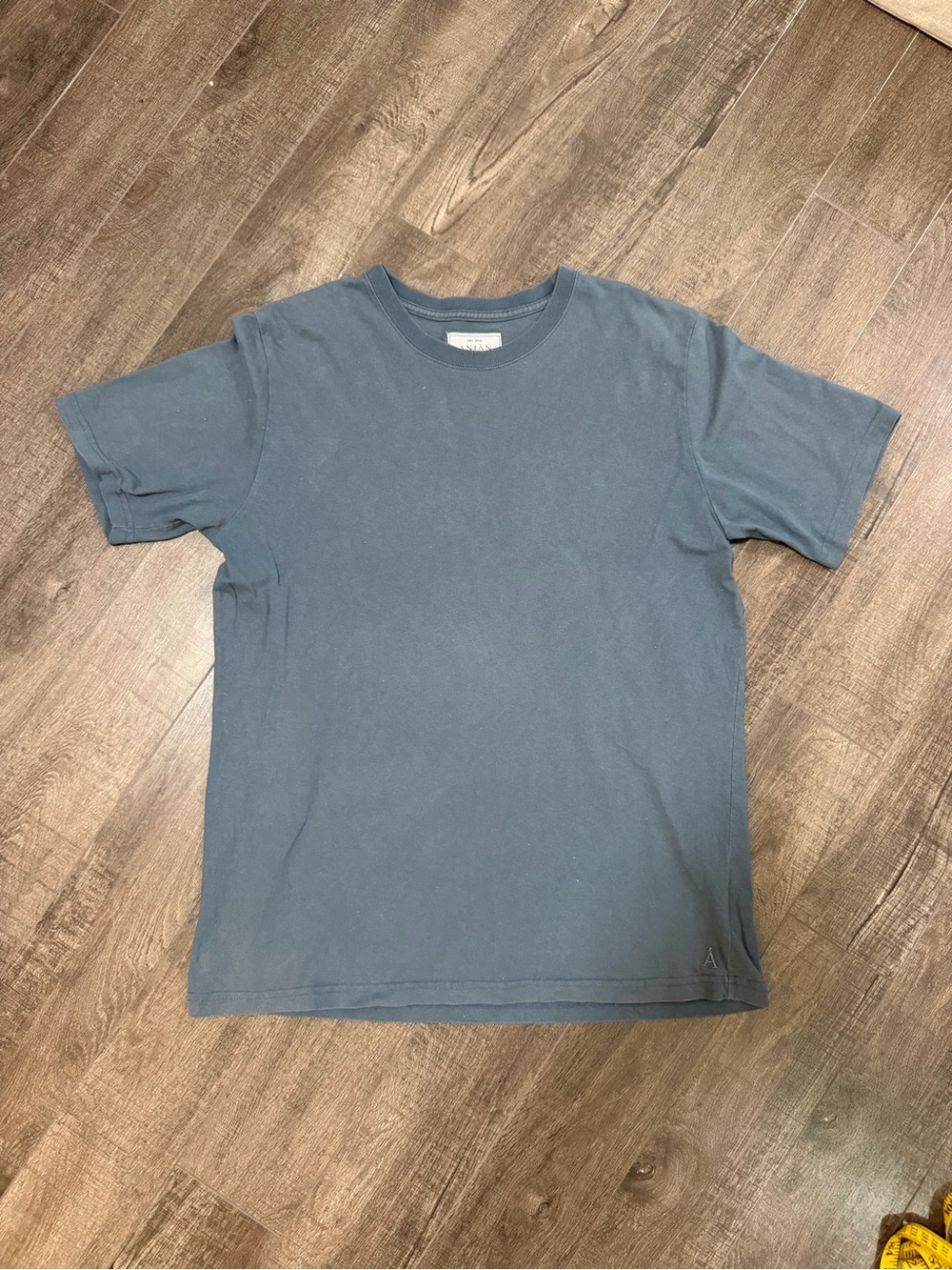 ANIAN circular tee - large - blue